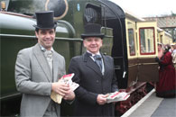 ... at Buckfastleigh station on the Primrose line, Devon.