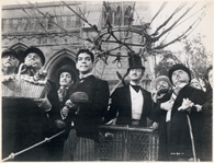 Promotional still from Mike Todd's Around the World in Eighty Days, featuring David Niven asPhileas Fogg and Cantinflas as Passpartout (author's collection).