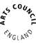 Arts Council England logo.