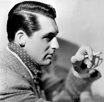 Cary Grant, photograph from The Ultimate Cary Grant Pages.
