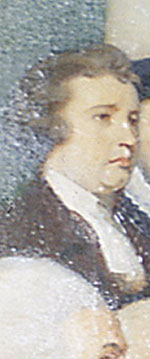 Mary Robinson (detail from Some Who Have Made Bristol Famous).