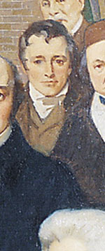 Humphry Davy (detail from Some Who Have Made Bristol Famous).