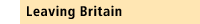 Leaving Britain