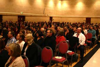 Audience at Andrea Levy event organised by Bristol Libraries (Laura Thorne).