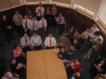 Some of the 200 staff at Parsons Brinckerhoff