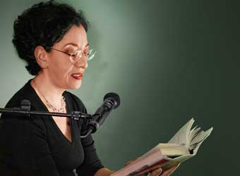 Andrea Levy at Zest’s in Hull.